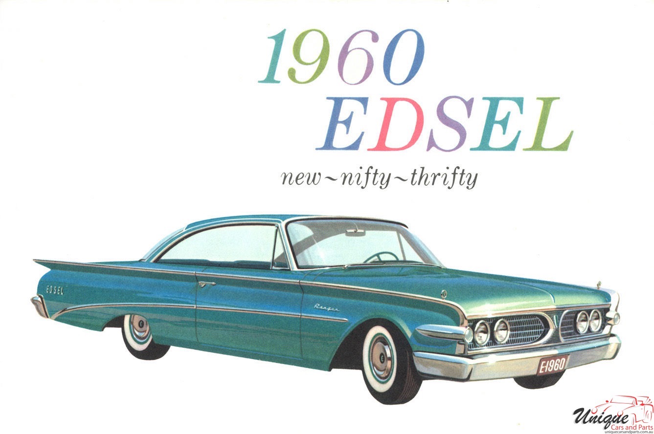 1960 Edsel Brochure
